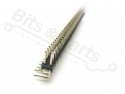 Headerpins male 40 pins metaal 90 graden haaks dubbel